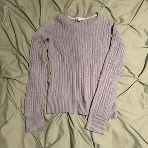 Merona Women's Cable Knit Sweater - Light Purple